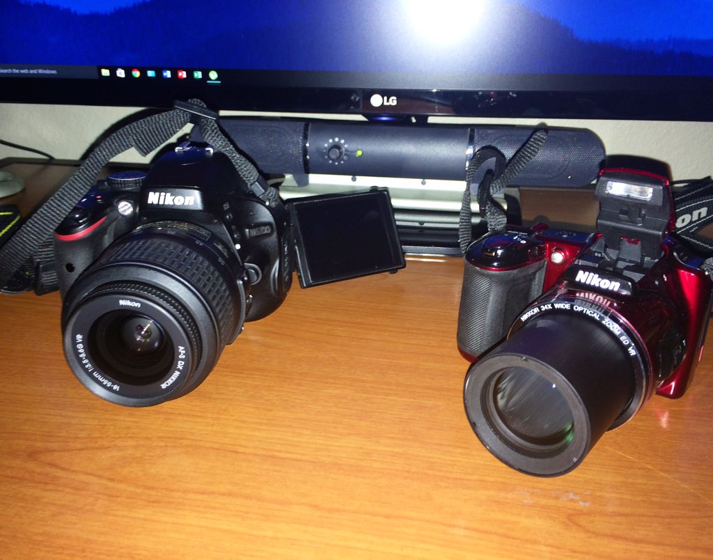 GregSalazarYT's tweet photo. - Favorite equipment! #Nikon #L830 #D5100 #DSLR https://t.co/ghy3HTsNGk