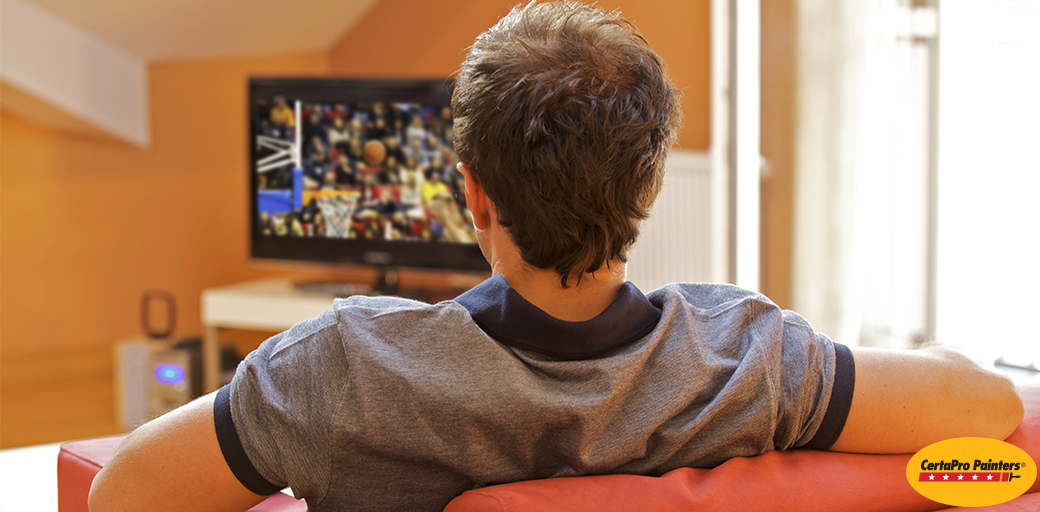 CertaPro's tweet photo. Less time watching the paint dry, more time watching the game. #YouDoLife https://t.co/me1GmsDvRm