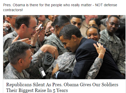 walymury's tweet photo. @POTUS.@BarackObama cares about the people who really matter - NOT defense contractors like #GOPLipService.@foxNews? https://t.co/P8WJLFSjfk