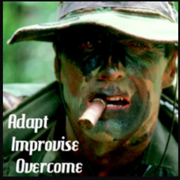 Paul on Twitter: "@theRealEnzoMac #gunny highway 'adapt, improvise