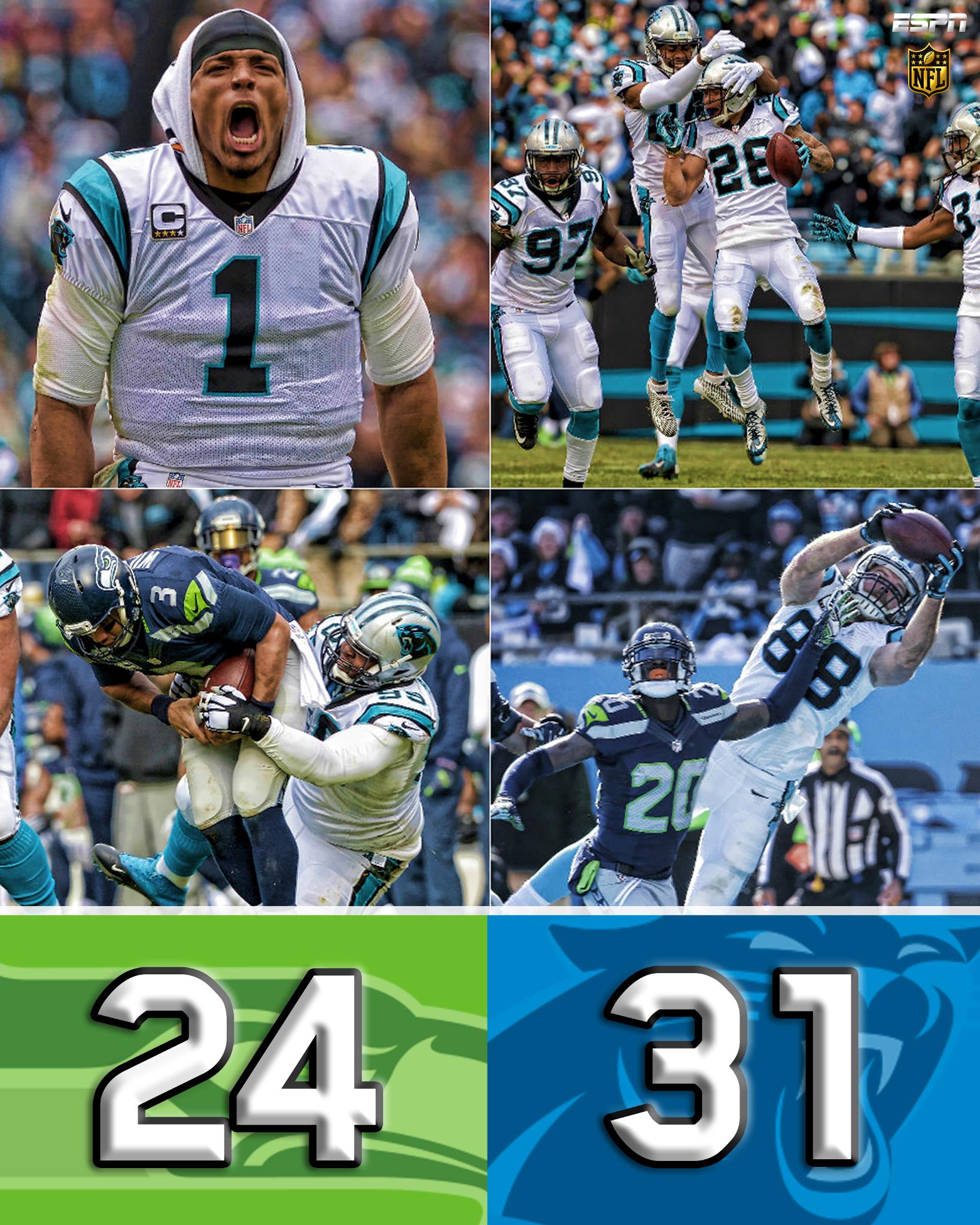 NFL on ESPN on Twitter: "The Panthers are headed to the NFC Championship  game for the first time since 2005. https://t.co/phMGdwfiVu" / Twitter