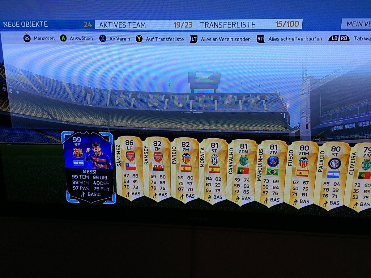 Lacinho11's tweet photo. @EASPORTSFIFA @Castro1021 got him! https://t.co/Hix53yiUPN
