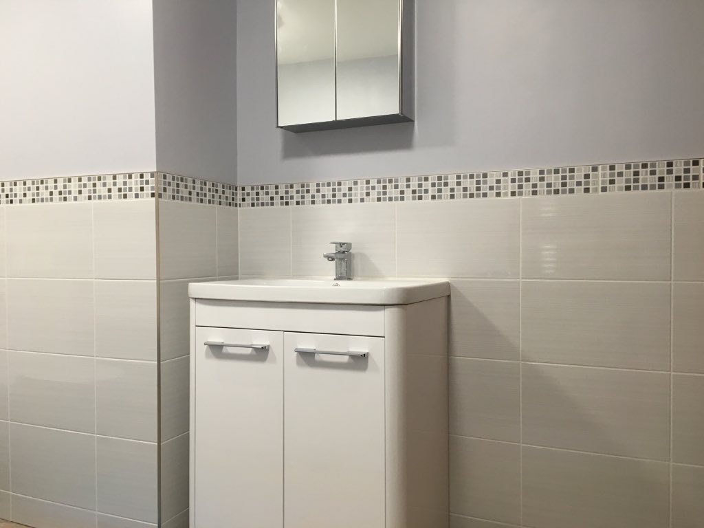 dmuttentiling's tweet image. Bathroom Re-tile completed for a repeat customer with materials from @ARDEXUKTiling