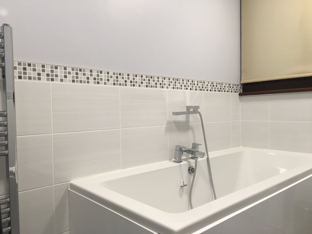 dmuttentiling's tweet image. Bathroom Re-tile completed for a repeat customer with materials from @ARDEXUKTiling
