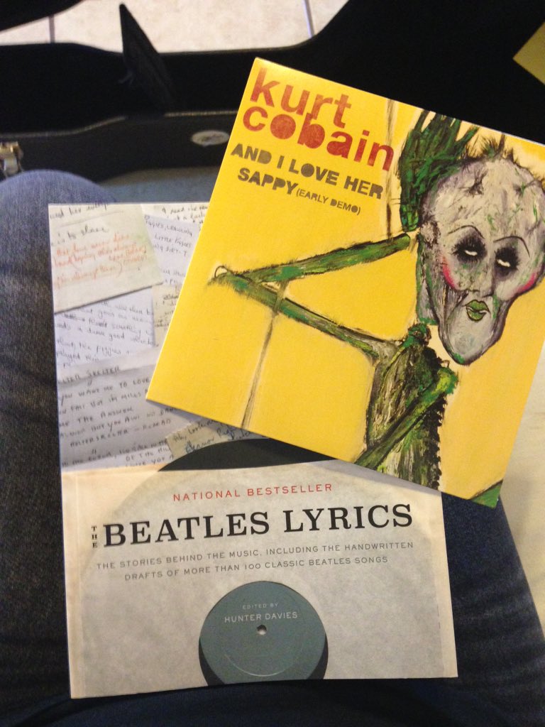 majickbeanz's tweet image. #WeekendFinds #TheBeatles #KurtCobain #OxfordMS #SquareBooks #EndOfAllMusic