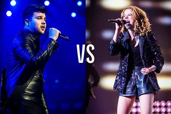 Wie wint de superfinale? <a href="/Tomfrantzis/">Tom Frantzis</a> of @Lauwraaaaah_? #Eurosong