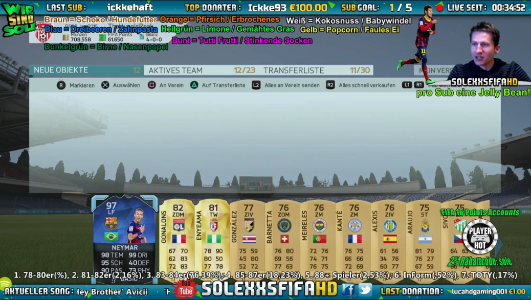WirSindSole's tweet photo. #neymar TOTY packed @Castro1021 @BadeschlappenYT 
jaaaaaaaa maaaan #soleLuck :D https://t.co/dhISTkGwnR