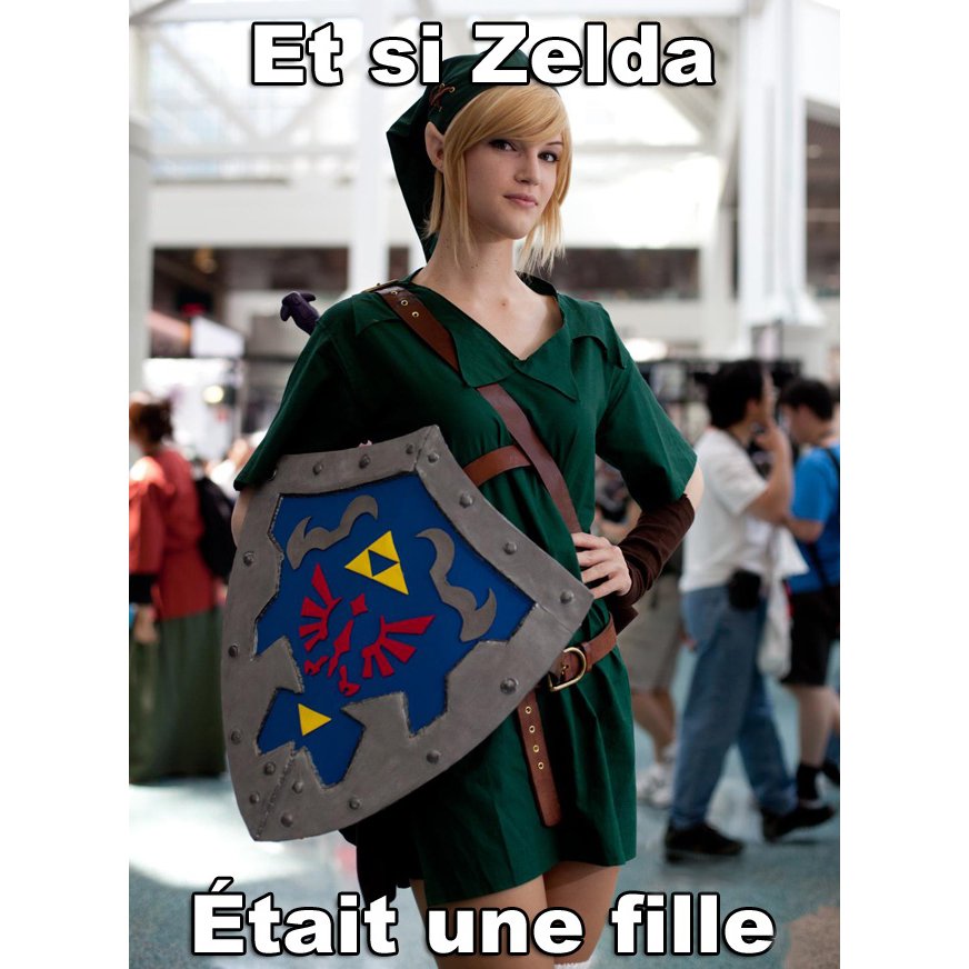 IvanaYAFFA's tweet photo. lol tout les hero des jeu c des homme mario zelda ect c pas juste https://t.co/zXg3ji7V95