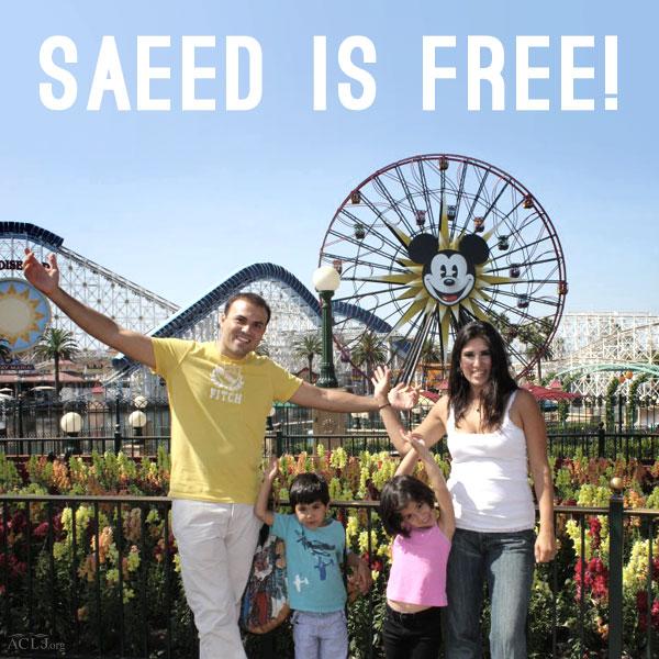 U.S. #PastorSaeed Abedini is free after more than three years wrongfully imprisoned in Iran: bit.ly/1U4ScHA