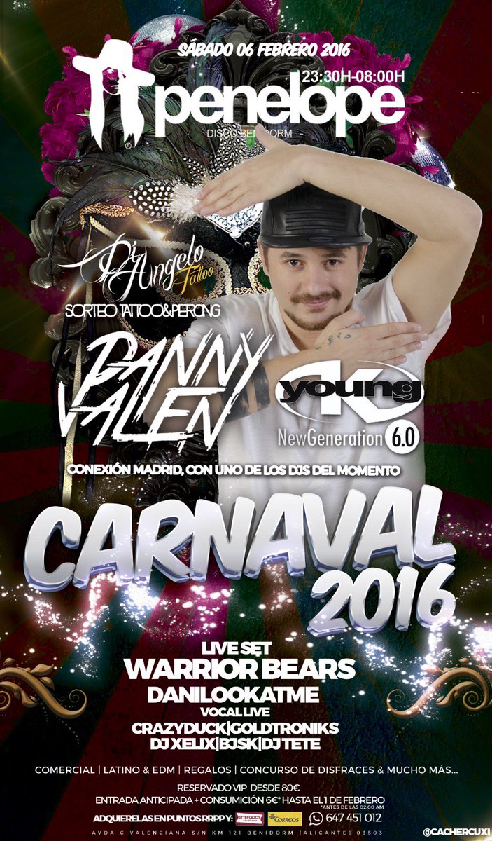 penelopemanda's tweet photo. CARNAVAL 2016 BENIDORM https://t.co/mG8wqpwI1c