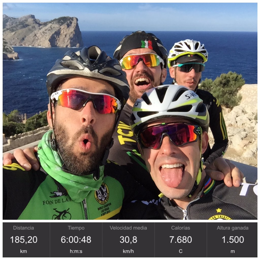 MiquelMiky's tweet photo. I ❤️ this game!!!
#Bike #Mallorca #Domingo #Fondo #Formentor #Paradise #EsticFús #FusRefús #TCWrules #FamiliaTCW https://t.co/aOIIV6EQHp