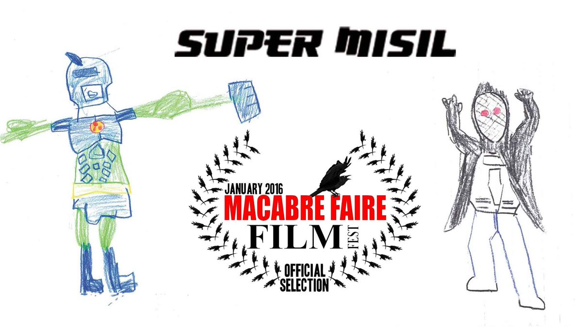 JavierArcelus's tweet photo. #SUPERMISIL se proyectará hoy en Hauppauge, Nueva York como parte de la Selección Oficial del @MacabreFaireFF 2016. https://t.co/spntRUuLxR