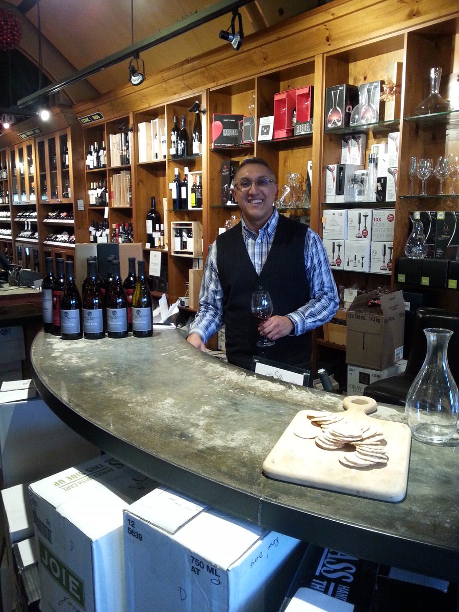 Conducted wine tasting for <a href="/GarageWinery/">PacificBreezeWinery</a> (Pacific Breeze Winery) at a VQA store in Richmond yesterday