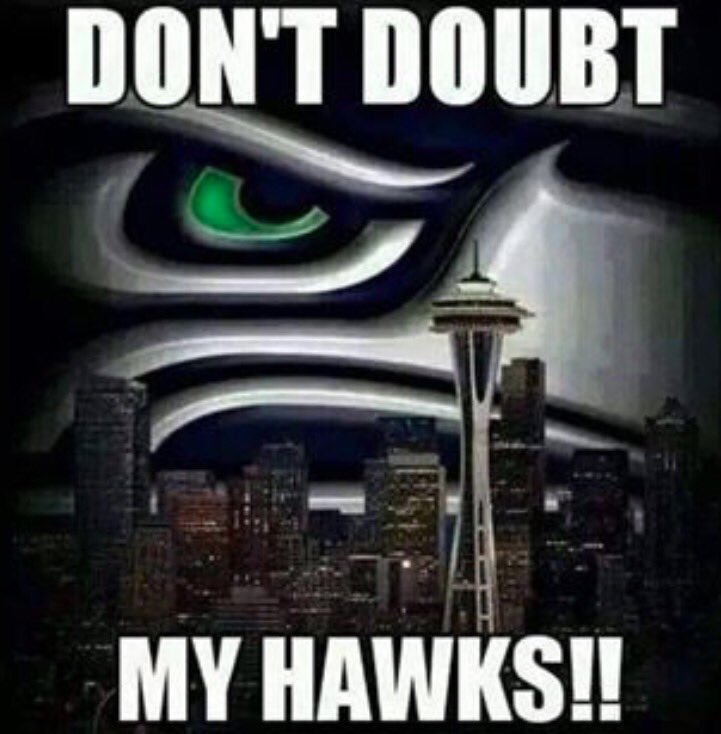 ljGUNDERSON's tweet photo. Don't Doubt My Hawks... #GoHawks #ImIn #12thMan @Seahawks https://t.co/CJ7ulv2mdA
