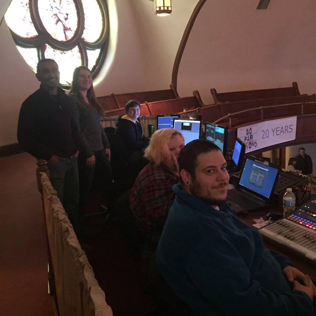 MyMiamiValley's tweet photo. Hope you could join us this morning at one of our services! Thanks to our production team this week! #SoFarBeyond https://t.co/nY7Hn04hR1