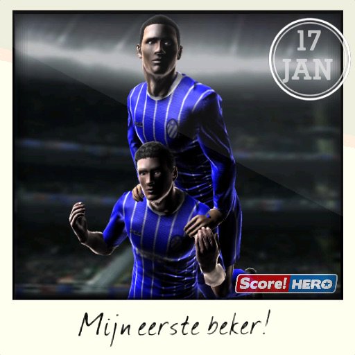 Mijn eerste beker! #scorehero itunes.apple.com/gb/app/Score!-…