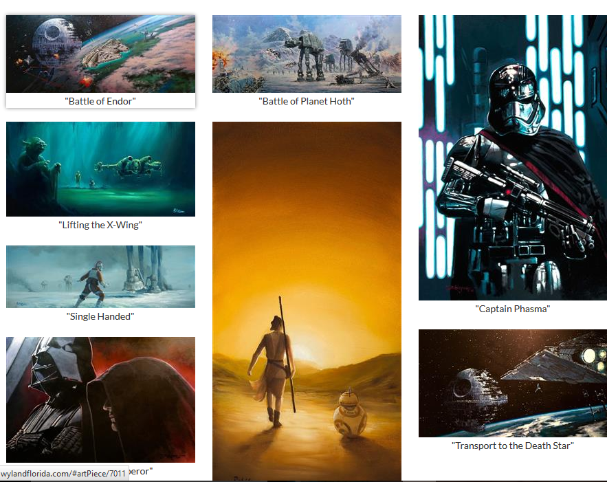 TaviGomez's tweet photo. Check out some my latest #StarWars #artwork @ https://t.co/2GoPBeUy21
#fineart #painting #buyart #nerd #collection https://t.co/hxVyVmqJJN