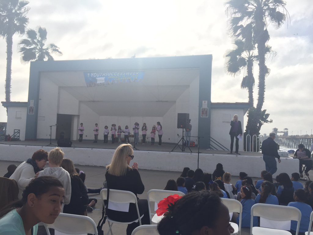 We are here to celebrate our youth at the finale of #youthsuccessweek <a href="/OUSDPromise/">Oceanside Unified</a> <a href="/CityofOceanside/">City of Oceanside</a> @jadasi21