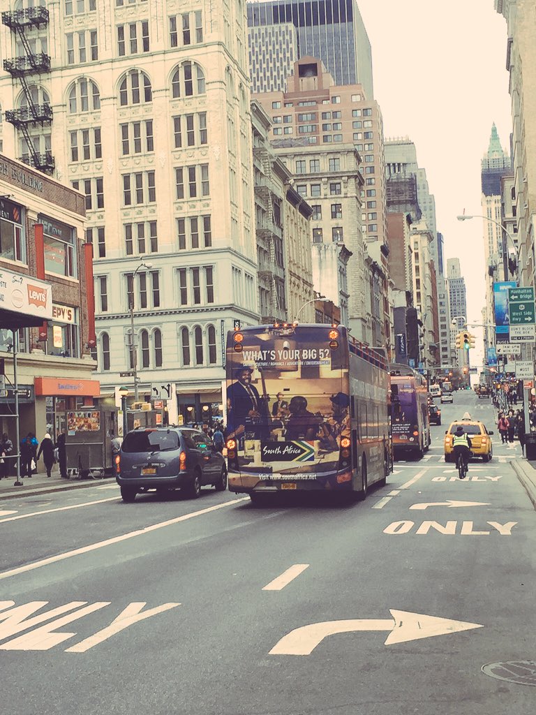 Ad_Mski's tweet photo. An icon SA brand living proudly in the streets of NYC. #GridNYC @gridworldwide @nathangrid https://t.co/BsK55DnWAf