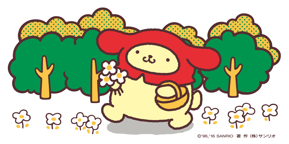 purin_sanrio's tweet photo. おはよう♪　今日は、あのコのお誕生日♪　はやくプレゼント届けなくっちゃ♡　森をぬけると、人気者のあのコのおうちがあるんだ〜♪ https://t.co/xRvuqFtw1S