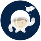 jonimons's tweet image. The astronaut :) goo.gl/h5juza #illustration #design