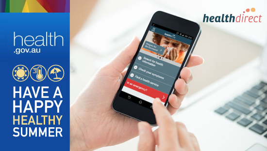healthgovau's tweet photo. Download the @healthdirectAU app and have health info and services at your fingertips https://t.co/rGYpZ7U282 https://t.co/7EDTZVYo0f