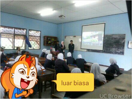 sukses hari pertama mentoring SMA 1 GAMBIRAN... kaliann luar biasaa..