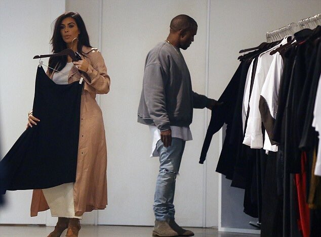 FutureFits's tweet photo. KANYE WEST x KIM KARDASHIAN https://t.co/lyUuFn7hT8