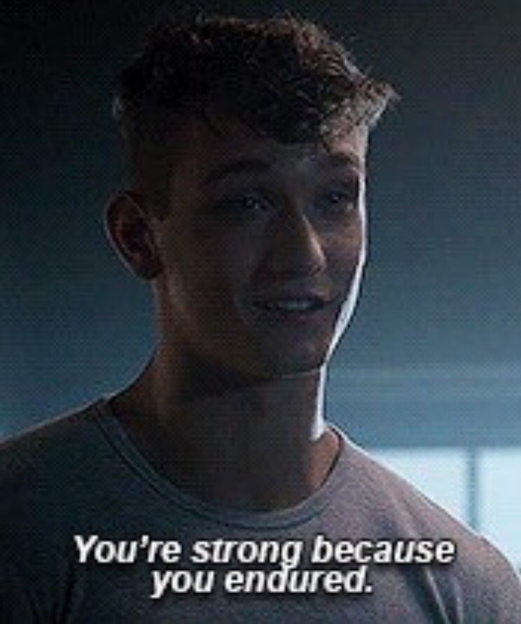 fandomjewelry's tweet photo. Everyone on @MTVteenwolf needs this advice from #BrettTalbot tonight! #YoureStrongBecauseYouEndure #PoorEveryone ๐ข https://t.co/GQzQ8KSr22