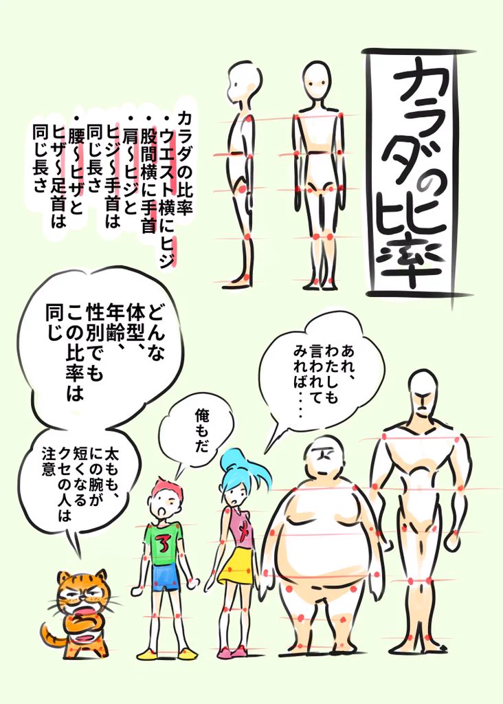 カラダの仕組み★これを知れば人物画が上手になるはず.