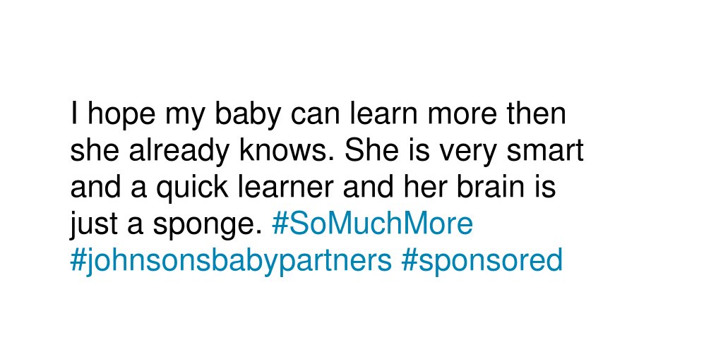 theonykittycat's tweet photo. Tell us your hopes and dreams for your baby this year! #SoMuchMore #johnsonsbabypartners #sponsored https://t.co/QizetIHSRG