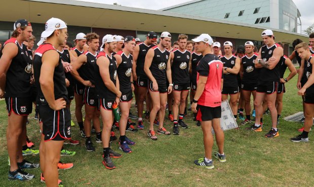 stkildafc's tweet photo. Saints get back to work 💪 🔨 🔧 #BeStKilda

https://t.co/9DiRqog6IX https://t.co/NW9PLIOYAJ