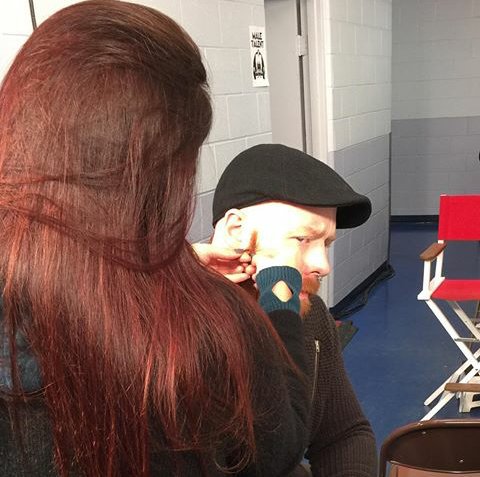 ELugooV's tweet photo. Thanks girls @WWEMakeUpDivas 
for what they do with @WWESheamus always leave very handsome 😍😘 https://t.co/MajLN0ynEa