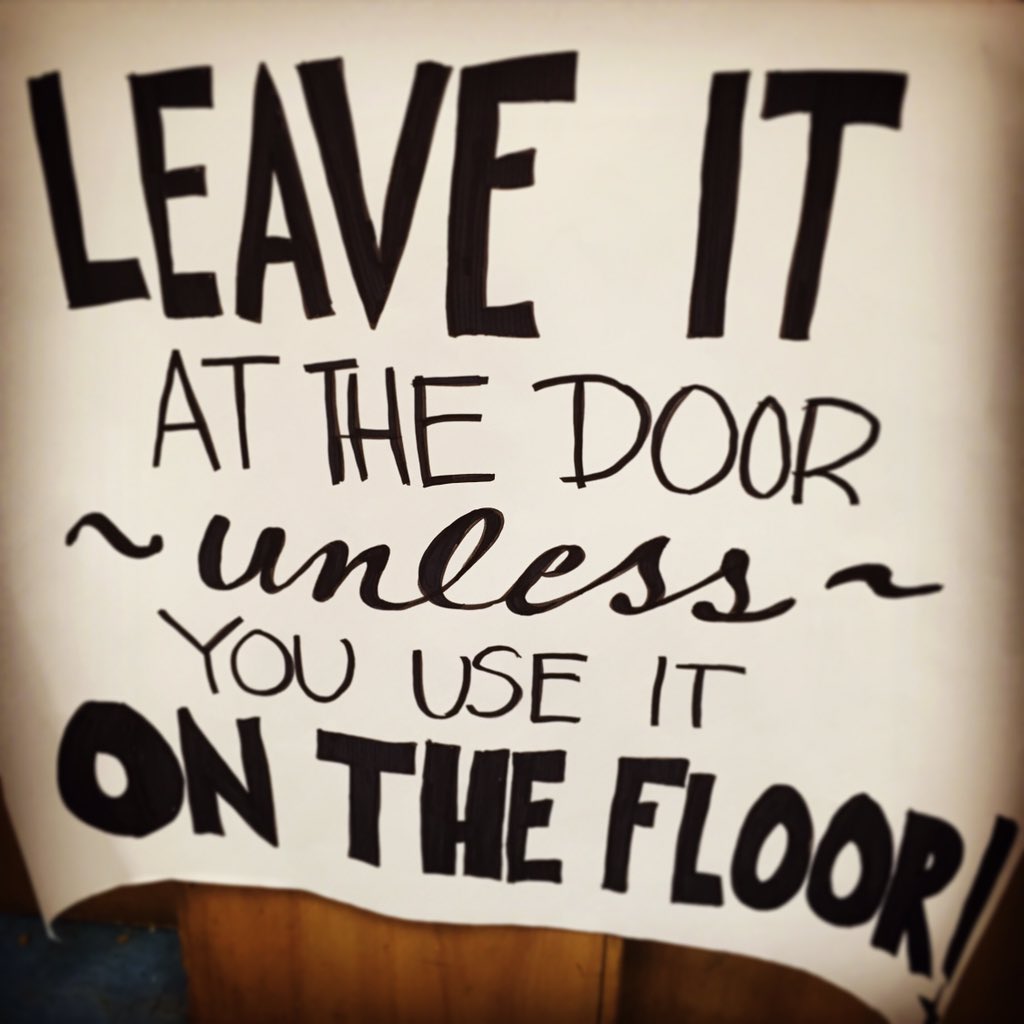 gold_attitude's tweet photo. New team motto. #squadgold #leaveitonthefloor https://t.co/MW80pvLxAt