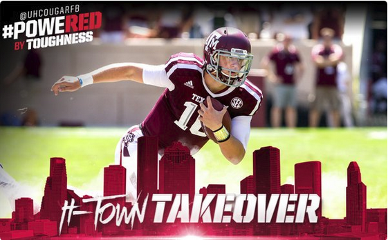 SPORTalkHouston's tweet photo. RETWEET to welcome Kyle Allen to the #Coogs family!

#HTownTakeover https://t.co/0tJb4m3lgI