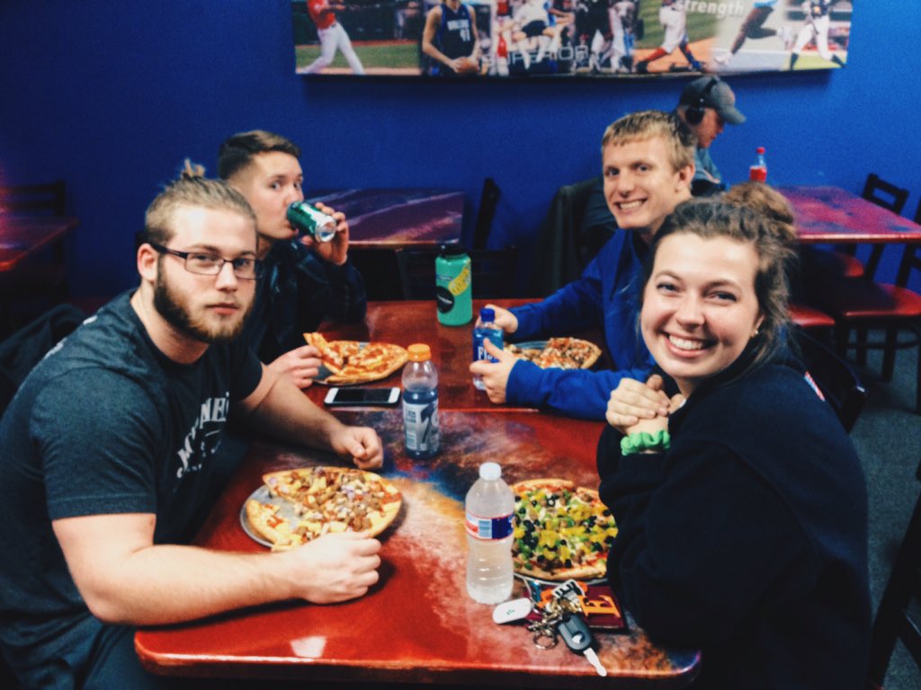 HopeDallas's tweet photo. Made my friends some pizzas! Come by Soul Fire Pizza in Frisco for yumminess! I'll make it special just for YOU! 🍕🔥 https://t.co/1Il7mfF6WR