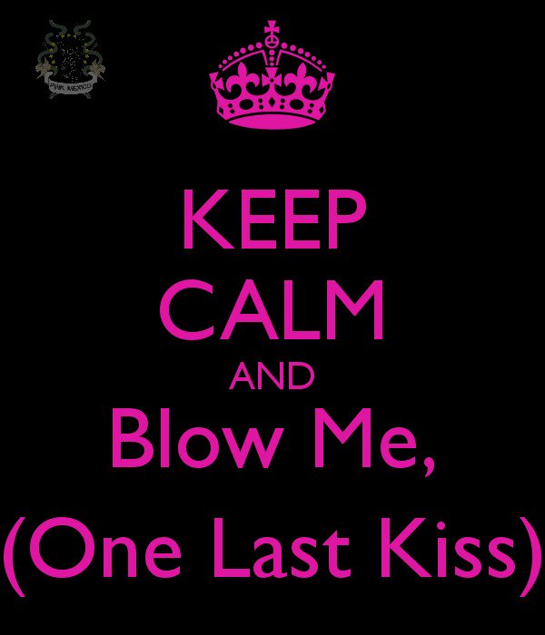 PinkMXFans's tweet image. Hey Blow Me! (One Last Kiss)
#PinkFans #pink