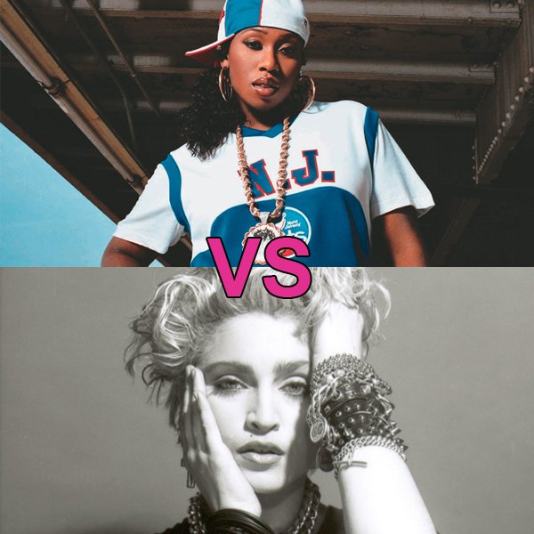 TheLoopAu's tweet image. #LoopOff: 'Work It' by @MissyElliott vs. @Madonna's 'Holiday'! Vote #LoopOffMadonna #LoopOffMissy