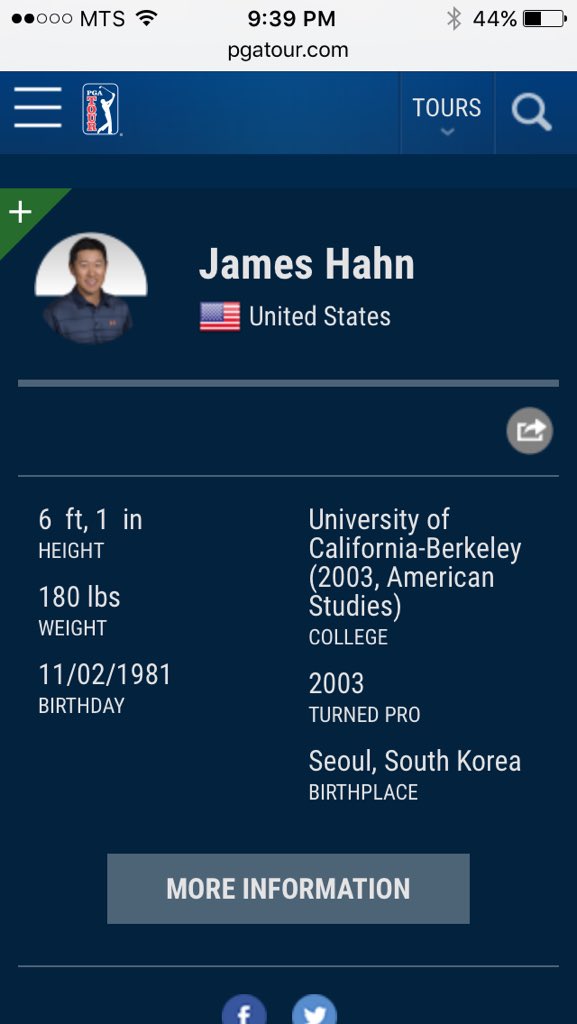 donnycarps's tweet photo. @TorrensJonathan I have to assume this is your favourite golfer. #HAAAAHN!! https://t.co/3b43Bhhsxf