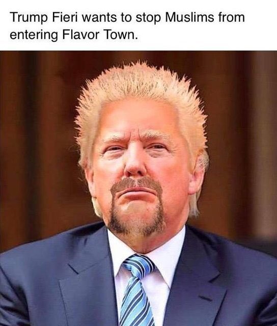 GrifTheStif's tweet photo. @Toucherandrich @FredToucher @KenGriffeyRules... Introducing:#TrumpFieri https://t.co/loL4ByWceV