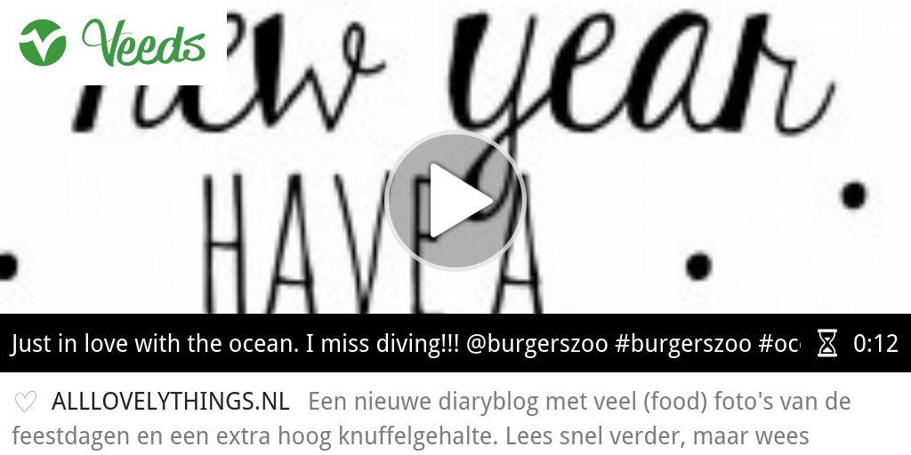 veedsstyleNL's tweet image. VIDEO ♥ Diaryblog| terug van de feestdagen - All Lovely Things #diaryblog #losseloves ► veeds.com/i/v1oTnp8sZfbJ…