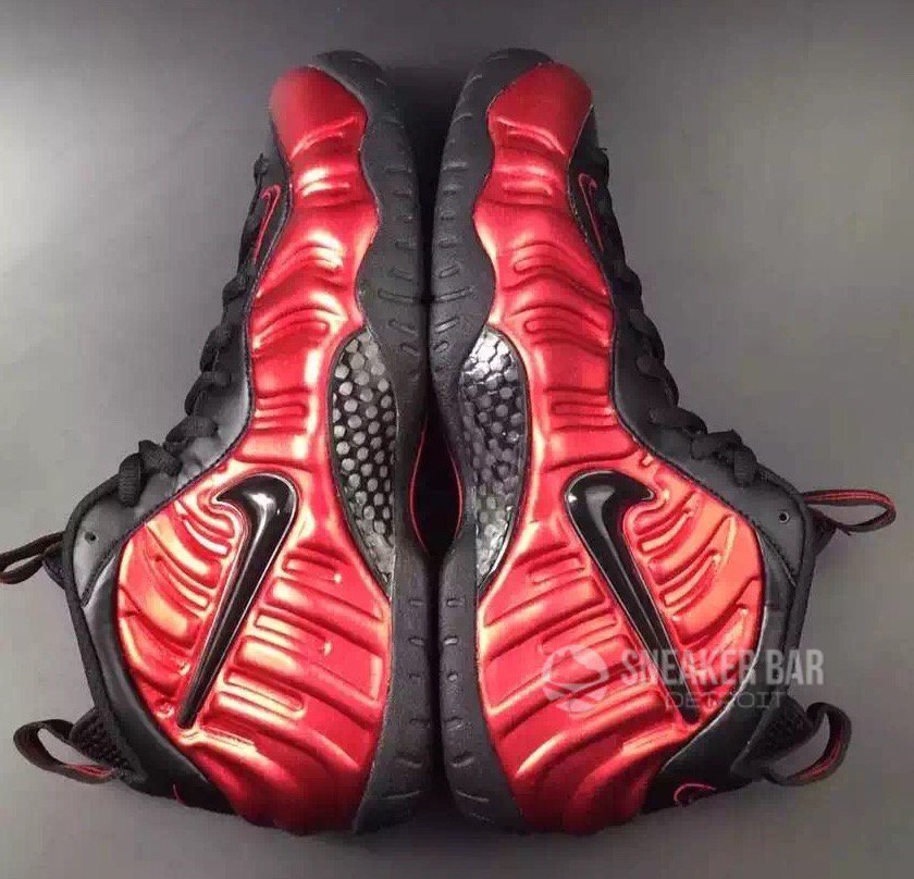 SneakerPics23's tweet photo. Detailed look at the "University Red" Foamposite Pros

Releasing April 2016 for $230. https://t.co/GyMElkk828
