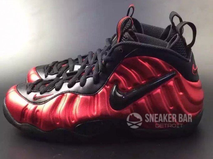 SneakerPics23's tweet photo. Detailed look at the "University Red" Foamposite Pros

Releasing April 2016 for $230. https://t.co/GyMElkk828