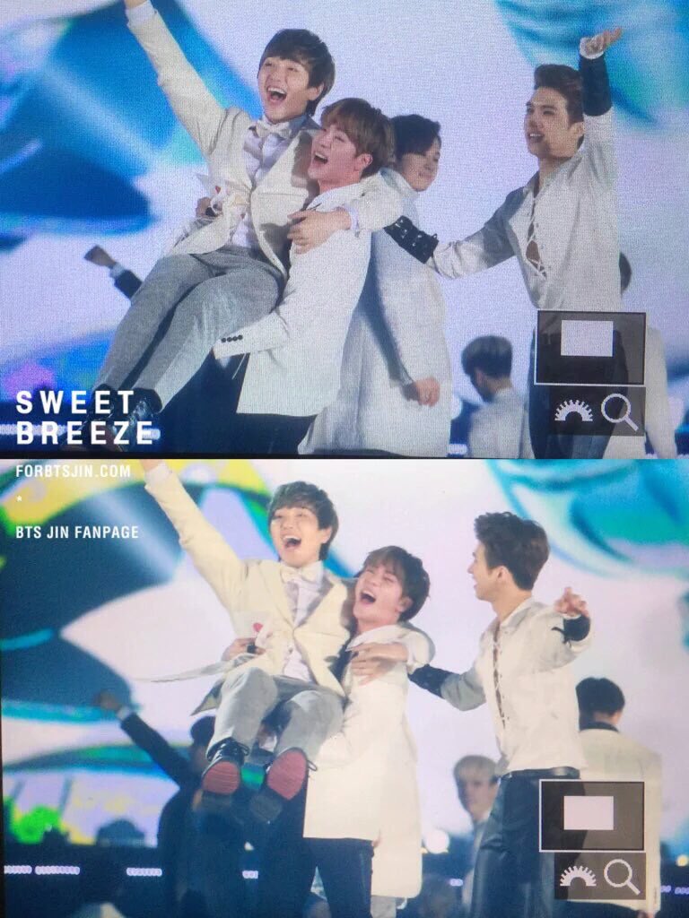 EverlastingTae's tweet photo. I love this blossoming friendship 💕💕😭😭 1992 liner❤️👍🏼 #BTS #VIXX #B1A4 #Jin #Ken #Sanduel #1992line https://t.co/iJKOn4mRIJ