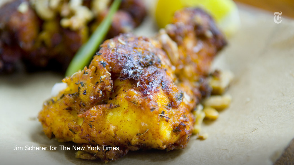 nytimes's tweet photo. Here is a fried chicken recipe that is the best kind of weeknight cooking https://t.co/tF6bGBp7vg https://t.co/HwSlOe40jt