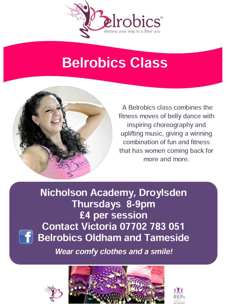 vicsbelrobics's tweet photo. Happy New Year everyone 🎉🎉🎉 Belrobics is back Thursday at 8pm #droylsden #shimmy #getfit https://t.co/CjDg50r4y7