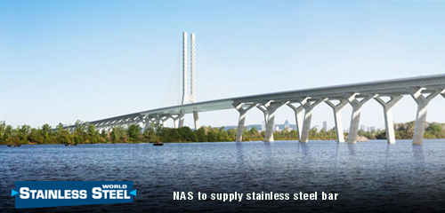 SSW_Update's tweet photo. NAS will supply #stainlesssteel #reinforcementbars for the new Champlain Bridge https://t.co/a8FqRE5hFW https://t.co/lxzC8UdZdT