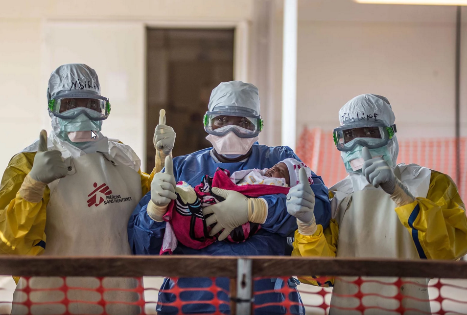 MSF's tweet photo. #MSF2015 #November: Meet Nubia the 1rst baby to survive being born to an Ebola-infected mother & #Guinea’s last case https://t.co/bCVYD60eKs