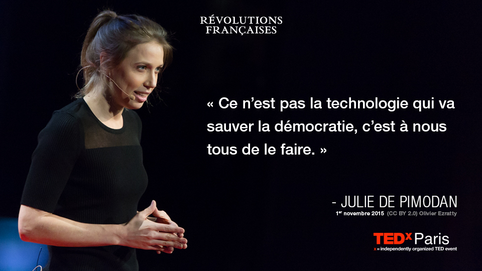 bomafrance's tweet photo. Découvrez le talk de @Judepim sur @Fluicities sur la scène de #TEDxParis #echappee15 -> https://t.co/zg6KWi6MEZ https://t.co/VY9syjremk