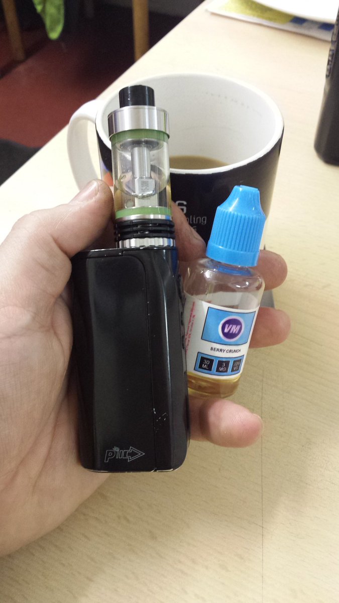 glyn_wyatt's tweet photo. Work #handcheck @VapersDaily #vape &amp; #coffee the 2 things that get me through the day. 💨☕ https://t.co/BBcj49i9yf